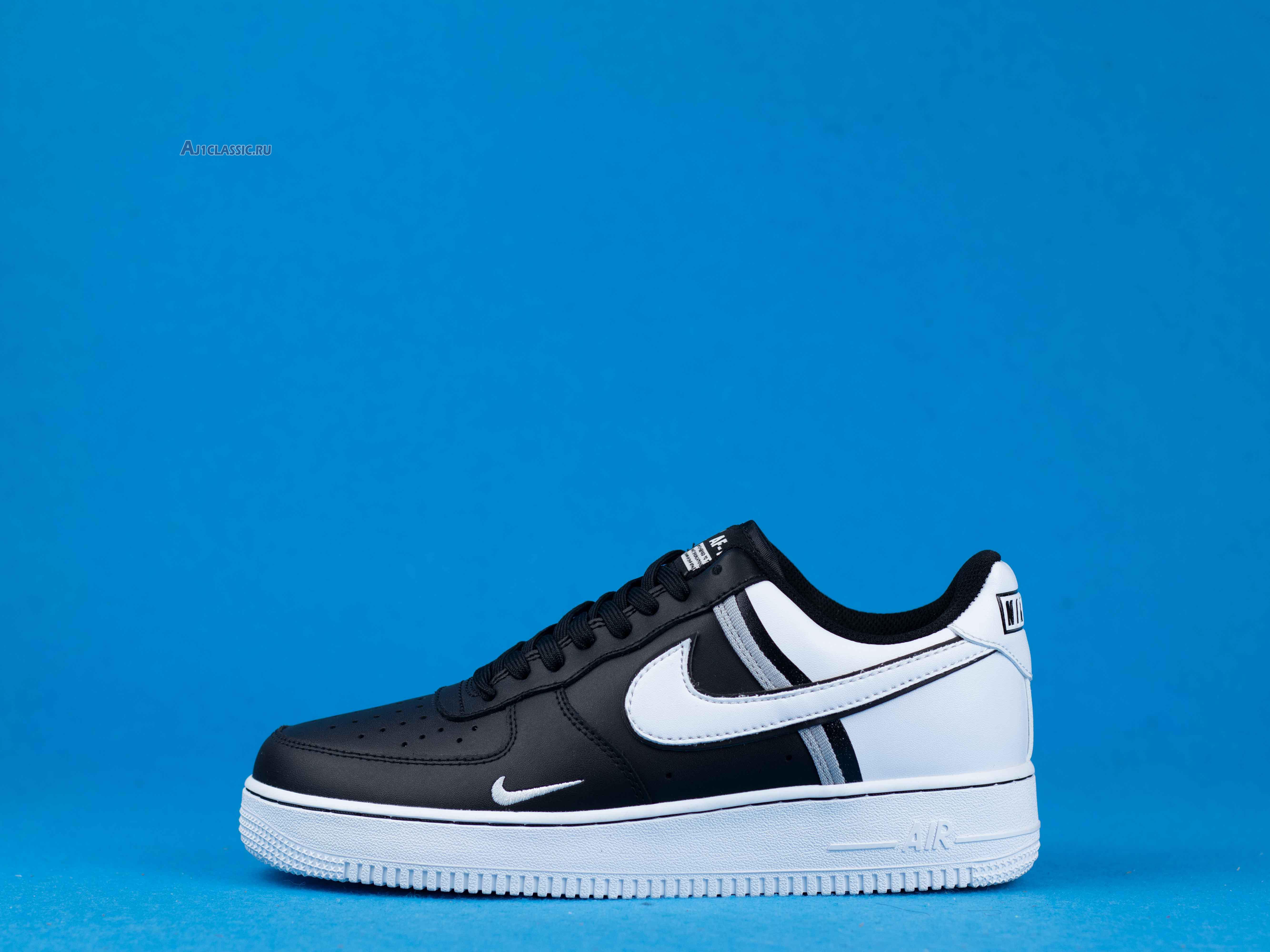 Nike Air Force 1 07 LV8 Black CI0061-001 Black/White/Grey Sneakers