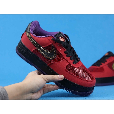 Nike Air Force 1 Ng Cmft Lw Year Of The Snake 555106-600 University Red/Black-Crt Prpl Sneakers