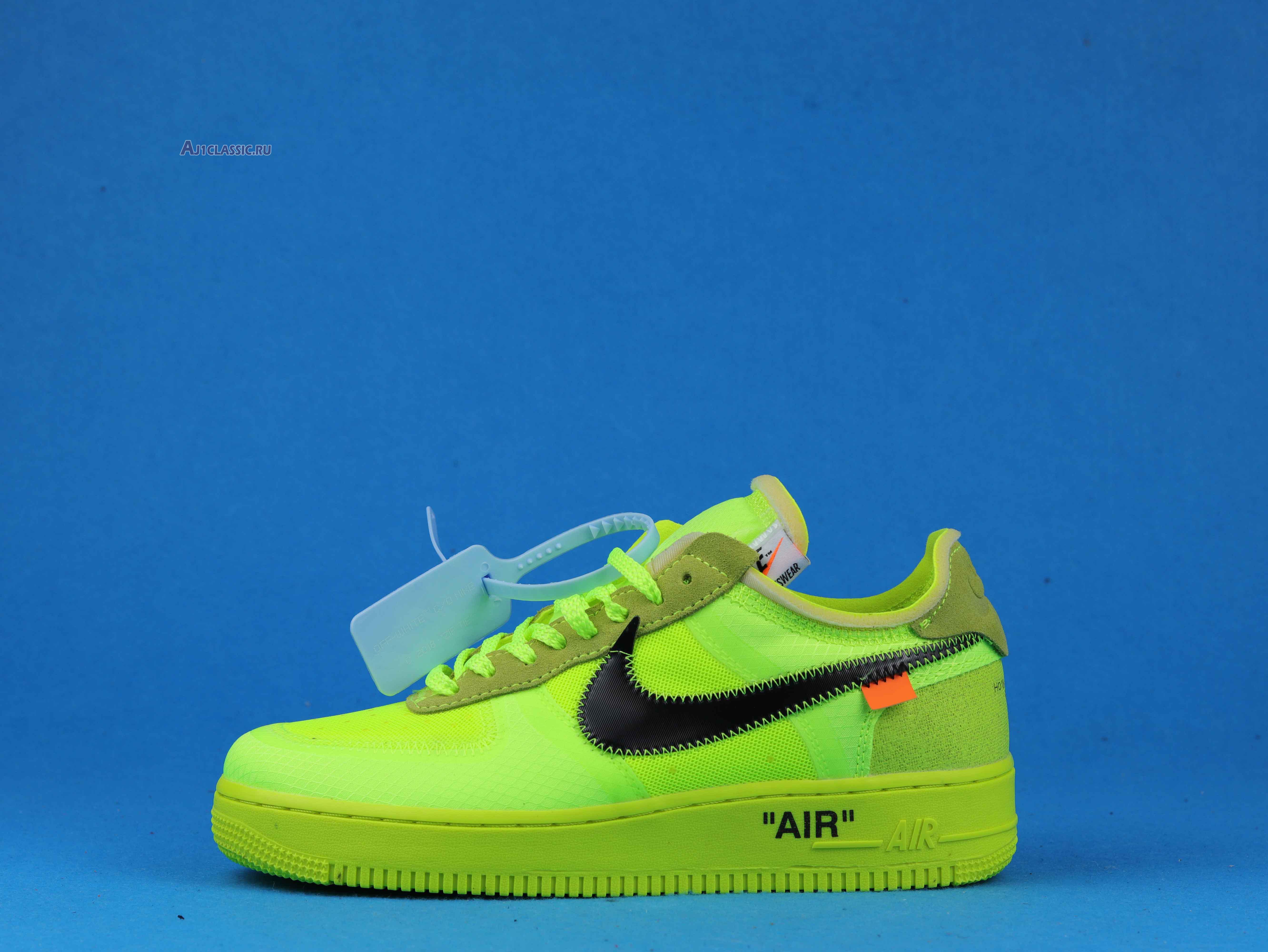 Off-White x Nike Air Force 1 Low "Volt" AO4606-700