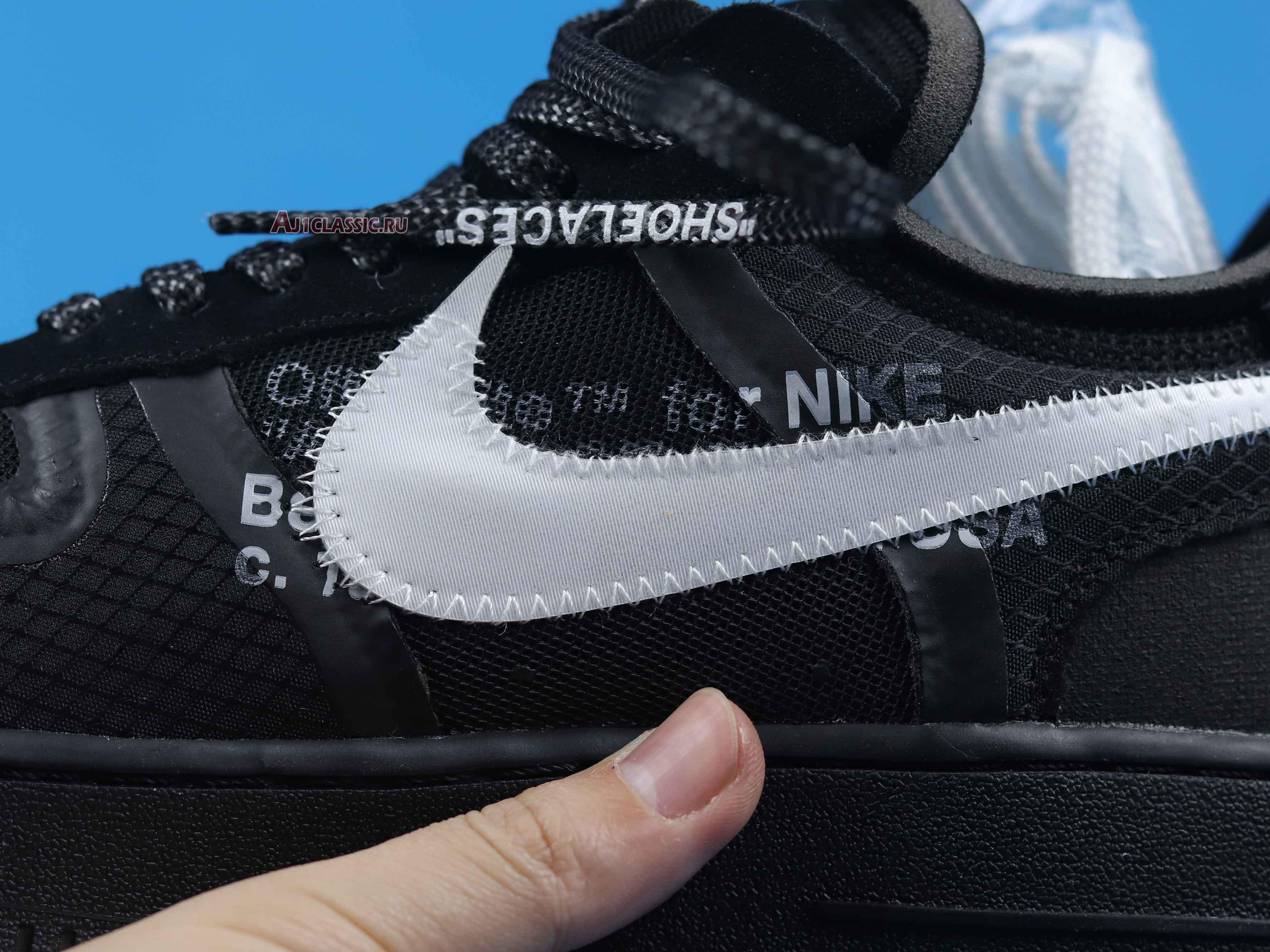 Off-White x Nike Air Force 1 Low "Black" AO4606-001