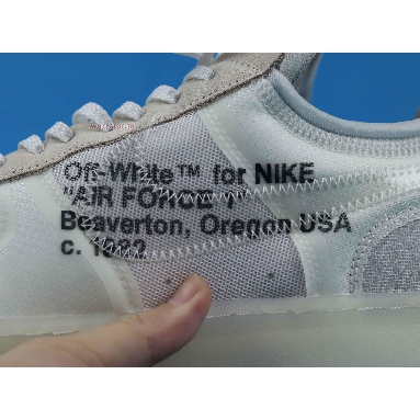 Off-White x Nike Air Force 1 Low The Ten AO4606-100 White/White-Sail Sneakers