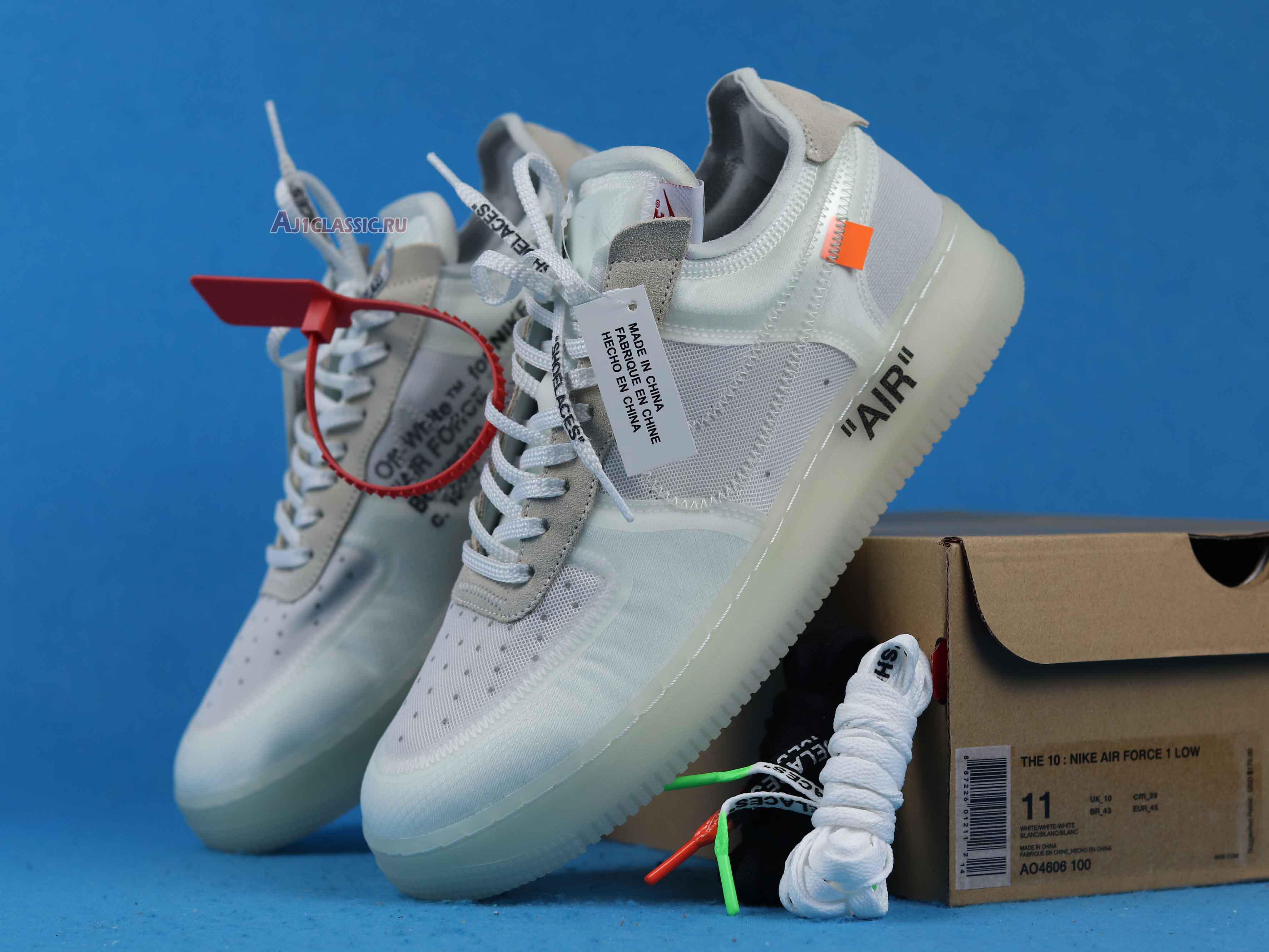 Off-White x Nike Air Force 1 Low "The Ten" AO4606-100