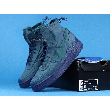 Nike Air Force 1 High Wmns Shell Turqouise BQ6096-300 Midnight Turquoise/Green Sneakers