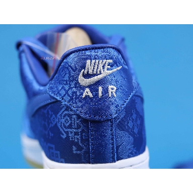 CLOT x Nike Air Force 1 Low PRM Royal Silk CJ5290-400 University Blue/White/Gum Sneakers