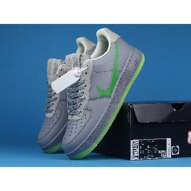 Nike Air Force 1 Low Volt Swoosh CD0888-002 Grey/Green Sneakers