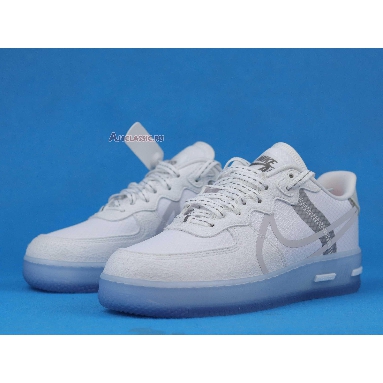 Nike Air Force 1 React QS White Ice CQ8879-100 White/Light Bone/Sail/Rush Coral Sneakers