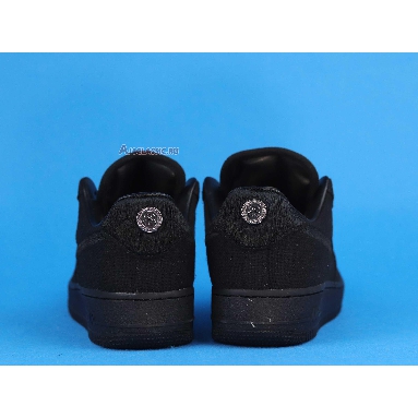 Stussy x Nike Air Force 1 Low Triple Black CZ9084-001 Black/Black/Black Sneakers
