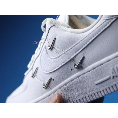 Nike Wmns Air Force 1 07 LX Sisterhood - White Metallic Silver CT1990-100 White/Hyper Royal/Black/White Sneakers