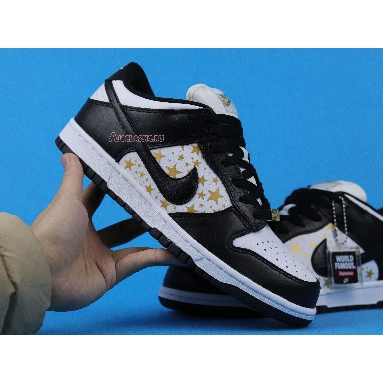 Supreme x Nike Dunk Low OG SB QS Black DH3228-102 White/Metallic Gold/Black Sneakers