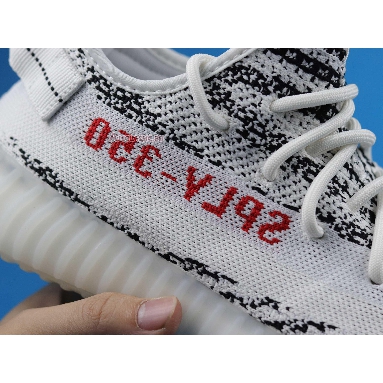 Adidas Yeezy Boost 350 V2 Zebra CP9654 White/Core Black/Red Sneakers