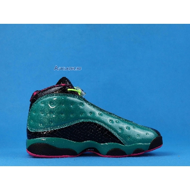 Air Jordan 13 Retro Doernbecher 836405-305 Emerald Green/Volt Ice/Black/Dynamic Pink Sneakers