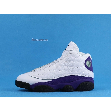 Air Jordan 13 Retro Lakers 414571-105 White/Black/Court Purple/University Gold Sneakers