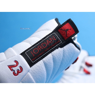 Air Jordan 12 Retro Twist CT8013-106 White/University Red-Black Sneakers