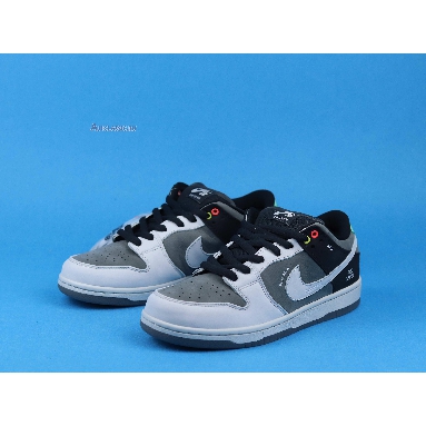 Nike Dunk Low SB Camcorder CV1659-001 Grey/White/Black/Green Sneakers