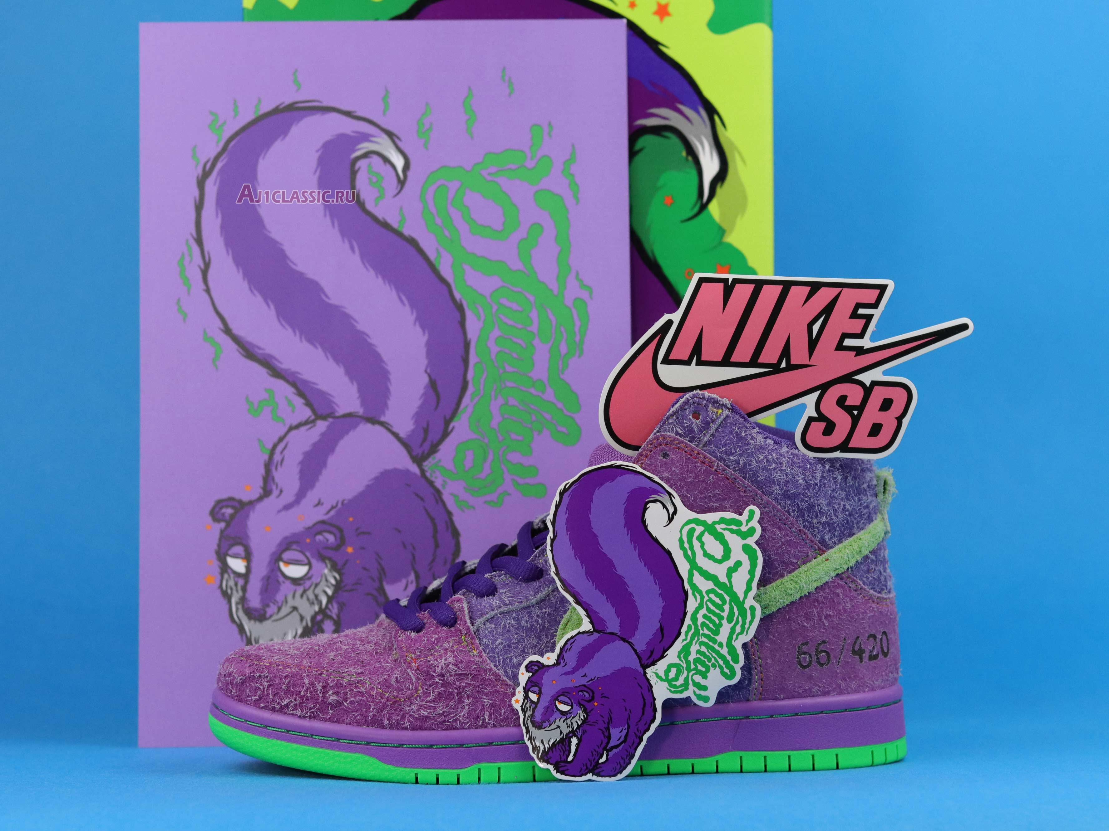Nike Dunk High Pro SB "Reverse Skunk" CW9971-500