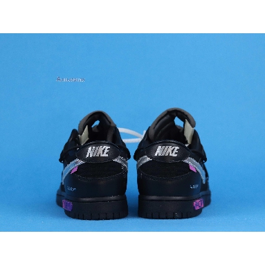 Off-White x Nike Dunk Low Dear Summer - 50 of 50 DM1602-001 Black/Silver/Purple Sneakers