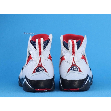 Paris Saint-Germain x Air Jordan 7 Retro Paname CZ0789-105 White/College Navy/Sport Royal/University Red Sneakers