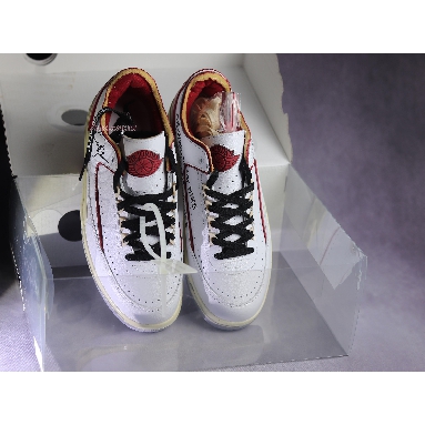 Off-White x Air Jordan 2 Retro Low SP White Varsity Red DJ4375-106 White/Varsity Red/Black Sneakers
