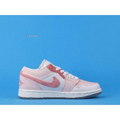 Air Jordan 1 Low SE Mighty Swooshers DM5443-666 Light Soft Pink/Pink Salt Sneakers