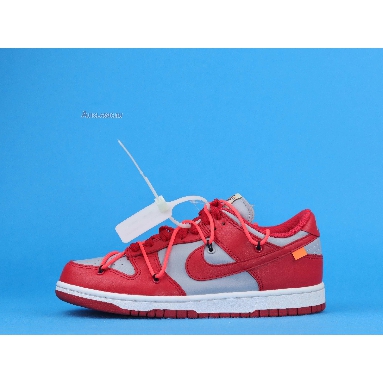 Off-White x Nike Dunk Low University Red CT0856-600-02 University Red/University Red/Wolf GreyUniversity Red/University Red/Wolf Grey Sneakers