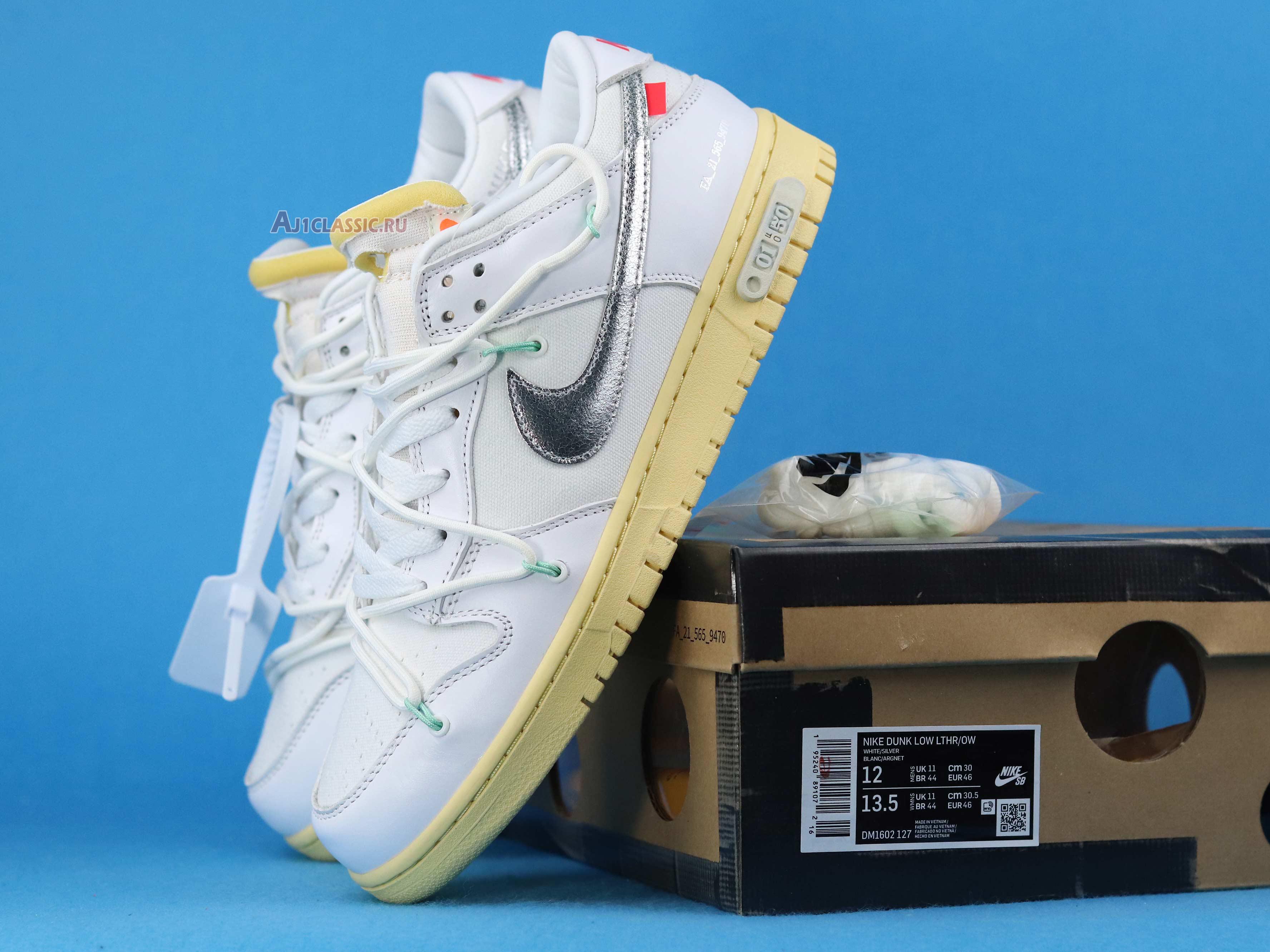 Off-White x Nike Dunk Low "Lot 01 of 50" DM1602-127