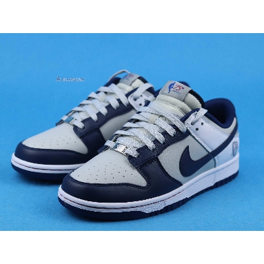 NBA x Nike Dunk Low EMB 75th Anniversary - Nets DD3363-001 Grey Fog/White/Blue Void/Blue Void Sneakers