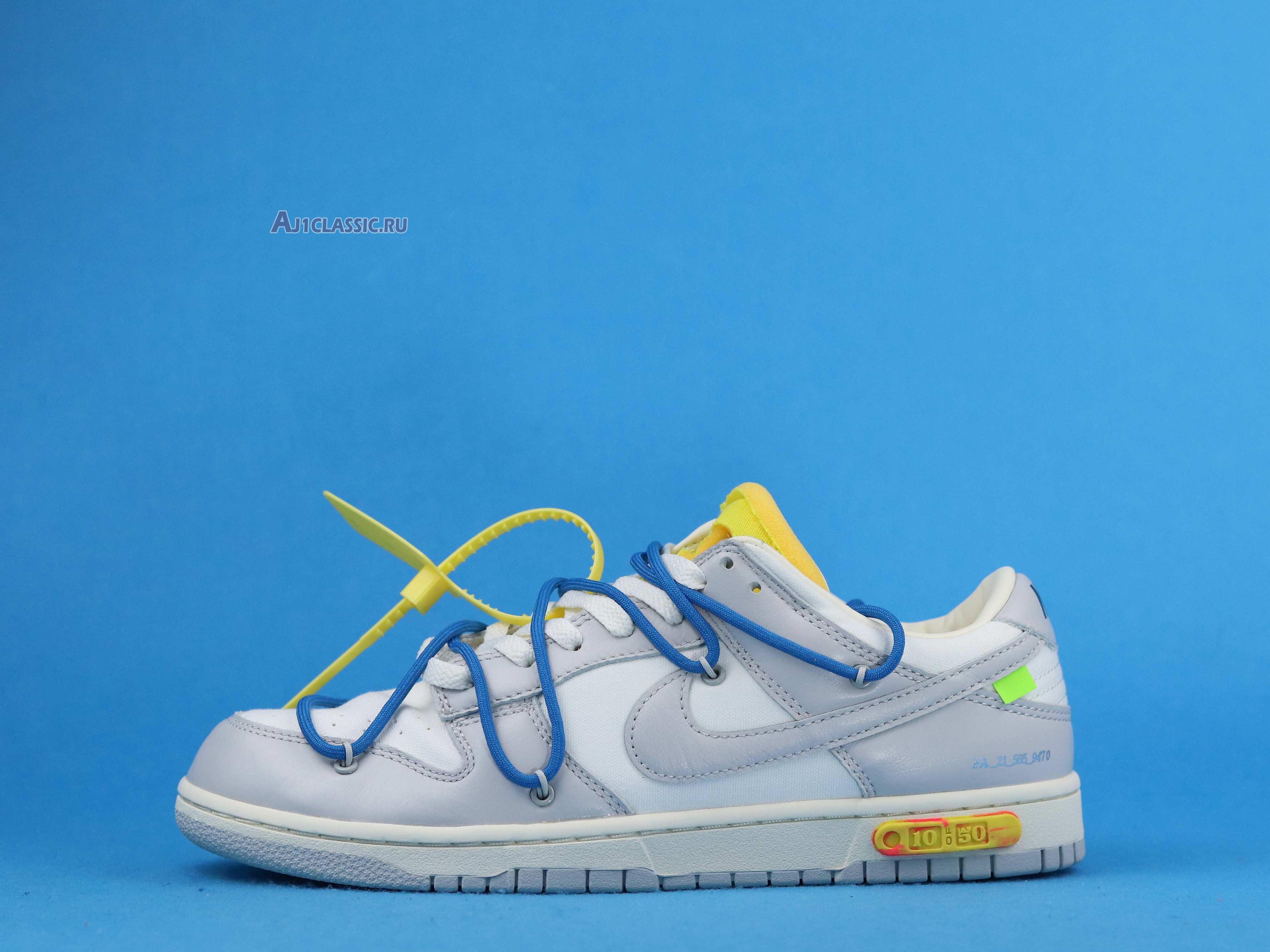 Off-White x Nike Dunk Low "Lot 10 of 50" DM1602-112