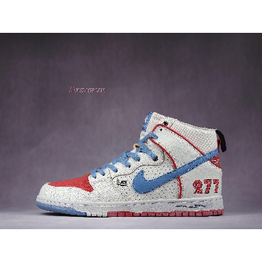 Ishod Wair x Magnus Walker x Dunk High Pro SB Urban Outlaw DH7683-100 White/Red-Blue Sneakers
