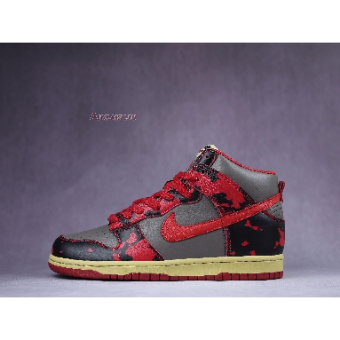 Nike Dunk High 1985 Acid Wash DD9404-600 University Red/Chile Red Sneakers