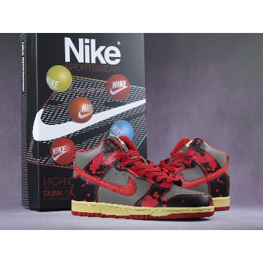Nike Dunk High 1985 Acid Wash DD9404-600 University Red/Chile Red Sneakers