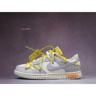 Off-White x Nike Dunk Low Lot 29 of 50 DM1602-103 Sail/Neutral Grey/Opti Yellow Sneakers