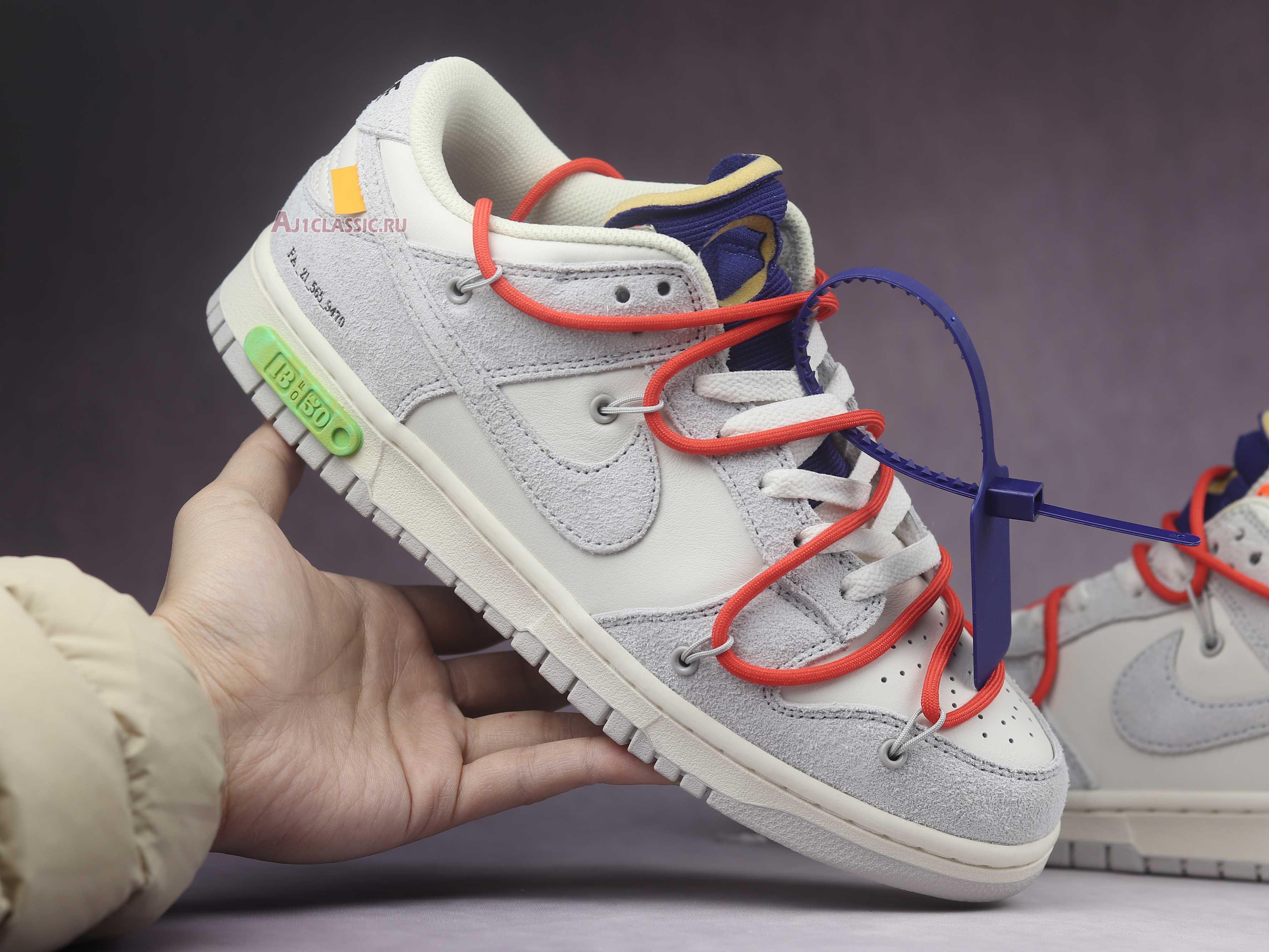 Off-White x Nike Dunk Low "Lot 13 of 50" DJ0950-110