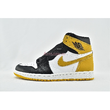 Air Jordan 1 Retro High OG Yellow Ochre 555088-109-02 Summit White/Yellow Ochre-Black Sneakers