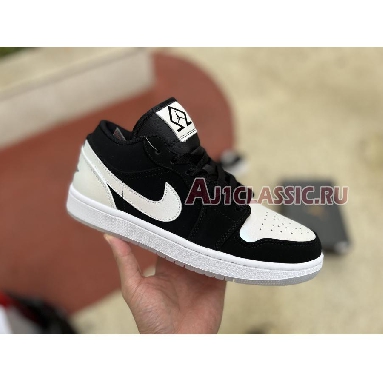 Air Jordan 1 Low Diamond DH6931-001 Black/White Sneakers