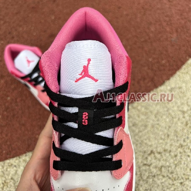 Air Jordan 1 Low GS White Pinksicle 553560-162 White/Black/Pinksicle Sneakers