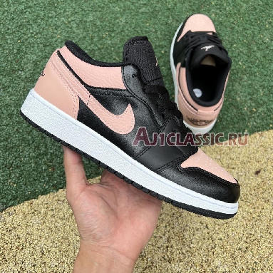 Air Jordan 1 Low Crimson Tint 553558-034 Black/Crimson Tint/Hyper Pink/White Sneakers