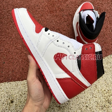 Air Jordan 1 Retro High OG Heritage 555088-161 White/University Red/Black Sneakers