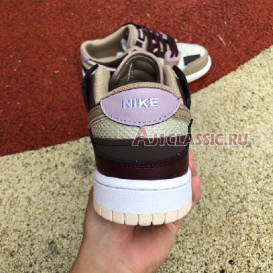 Nike Dunk Scrap Latte DH7450-100 Light Stone/Khaki/White Sneakers
