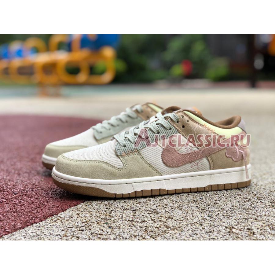 Nike Dunk Low On The Bright Side DQ5076-121 Coconut Milk/Bio Beige-Sail Sneakers