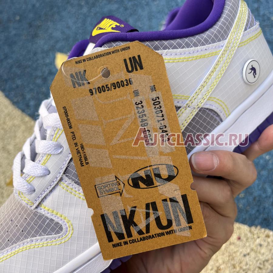 Union LA x Nike Dunk Low "Passport Pack - Court Purple" DJ9649-500