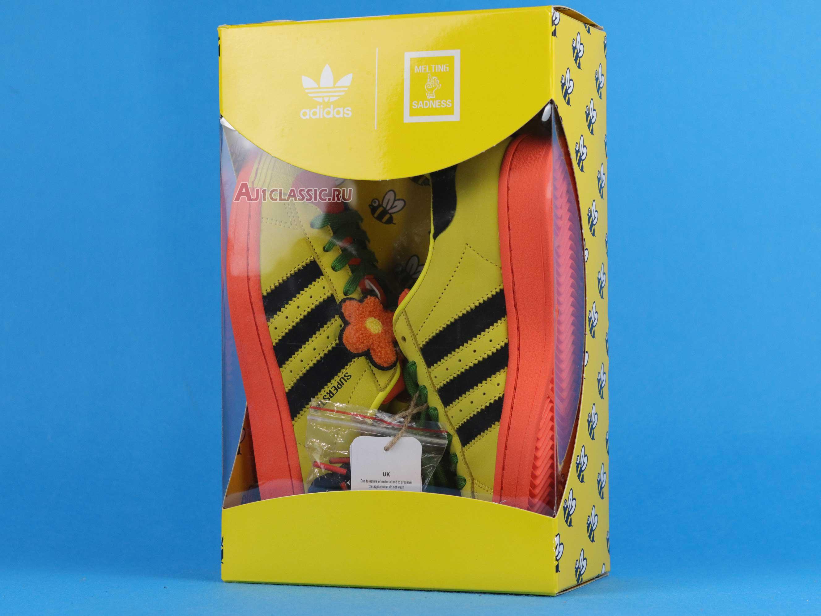 Melting Sadness x Adidas Superstar "Bee with You Pack - Yellow" FZ5254