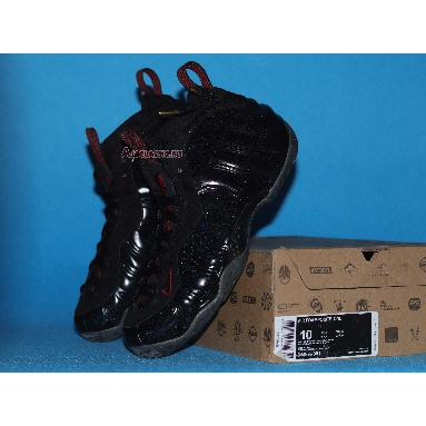 Nike Air Foamposite One Cough Drop 314996-901 Black/Varsity Red Sneakers