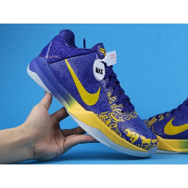 Nike Zoom Kobe 5 Protro 5 Rings CD4991-400 Concord/Midwest Gold Sneakers