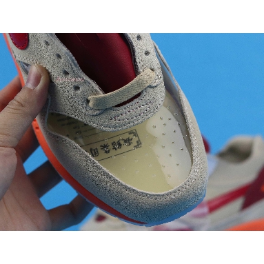 Clot x Nike Air Max 1 Kiss of Death DD1870-100 Net/Deep Red-Orange Blaze Sneakers