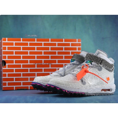 Off-White x Nike Air Force 1 Mid White DO6290-100 White/Clear/White Sneakers