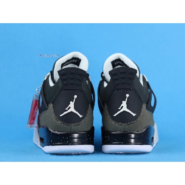 Air Jordan 4 Retro Fear 626969-030-02 Black/White-Cool Grey-Pr Pltnm Sneakers