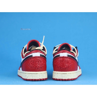 Air Jordan 1 Low Flywire Lacing Chicago 553558-118-02 University Red/White/Black Sneakers
