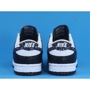 Nike Dunk Low Black Paisley DH4401-100 Black/White Sneakers