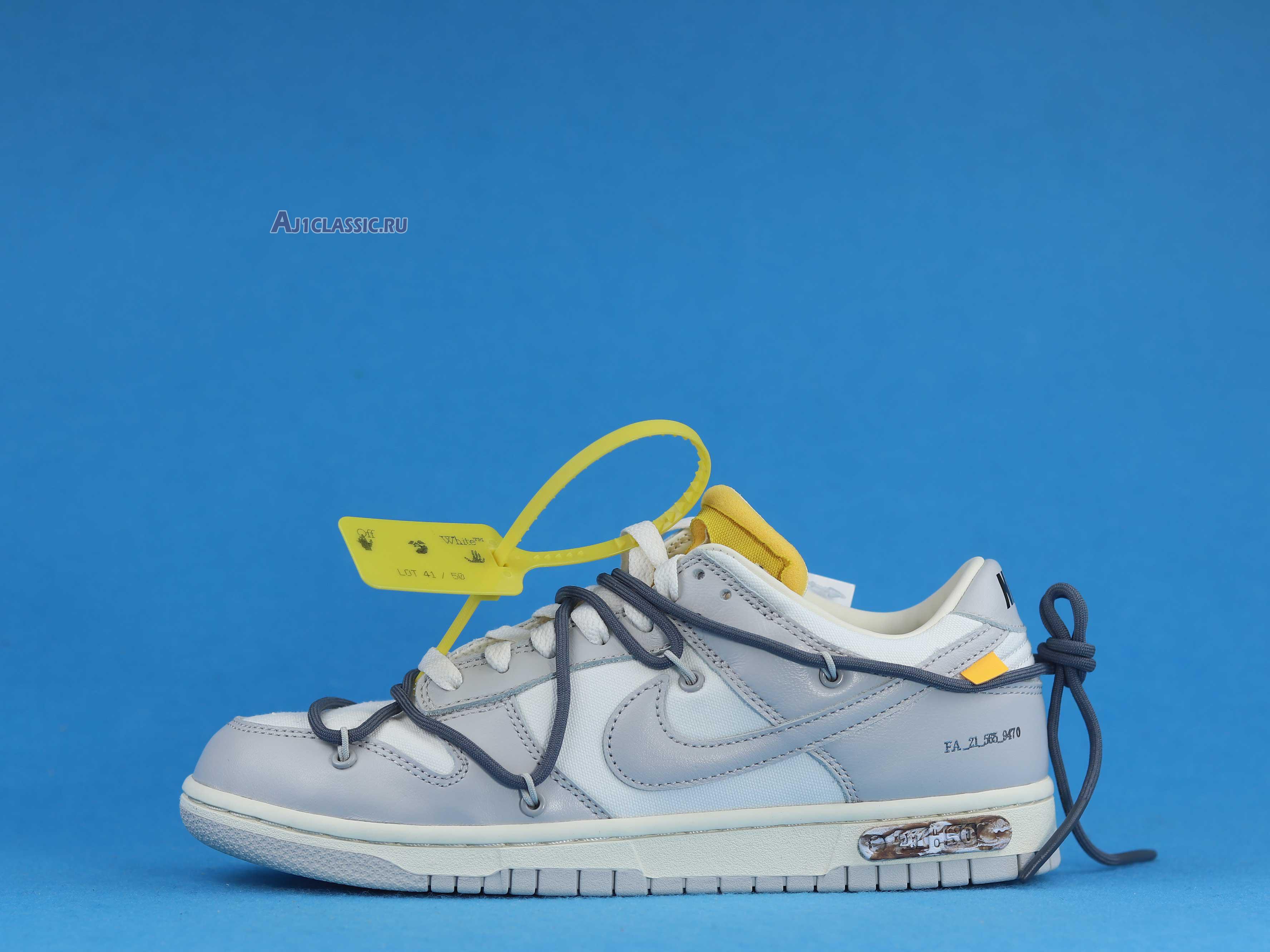Off-White x Nike Dunk Low "Lot 41 of 50" DM1602-105