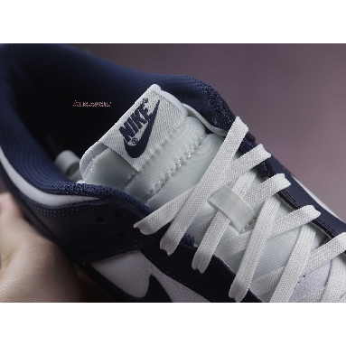 Nike Dunk Low Vintage Navy DD1503-115 White/Midnight Navy Sneakers